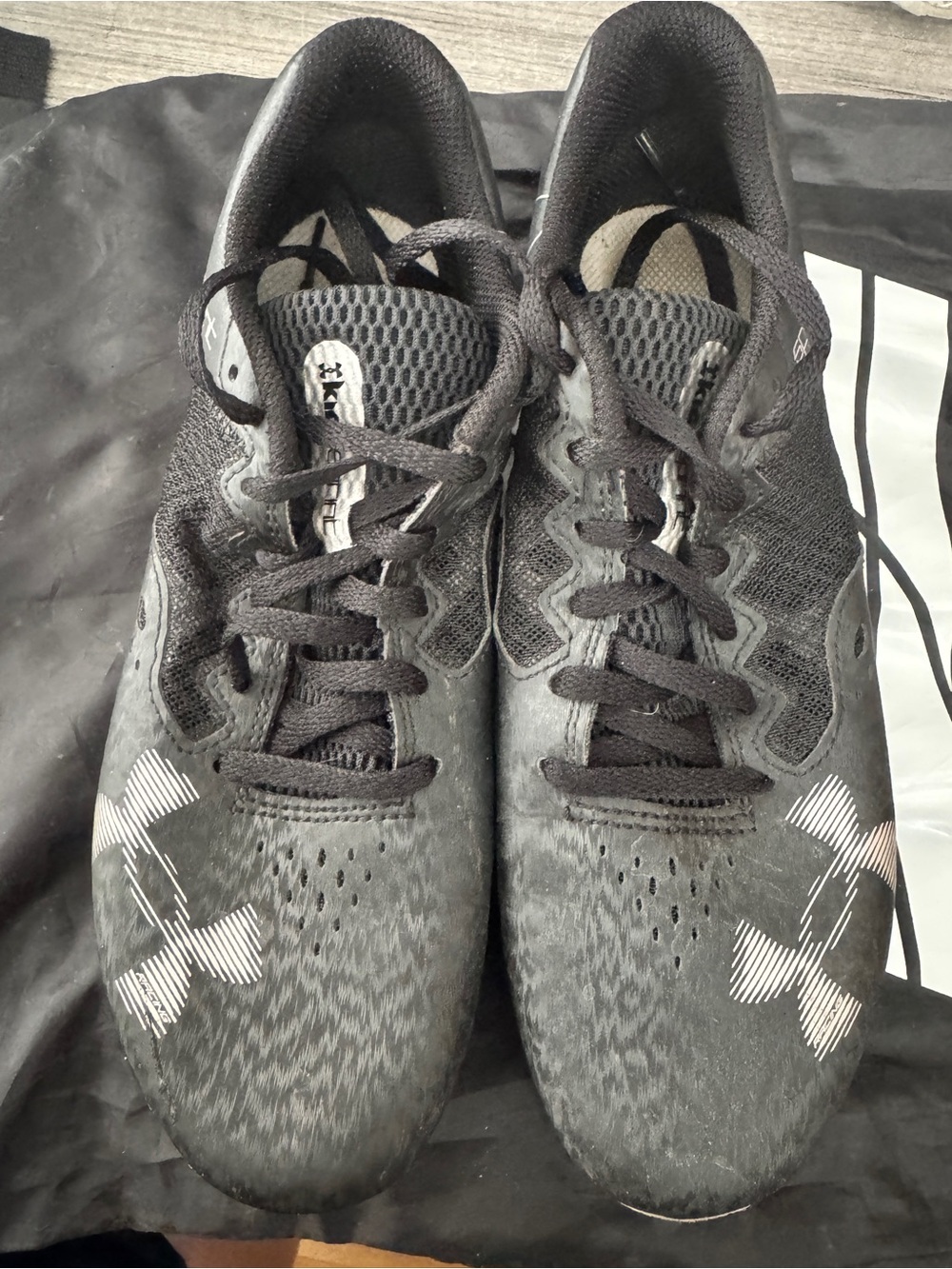 Under Armour Black Track Spikes
